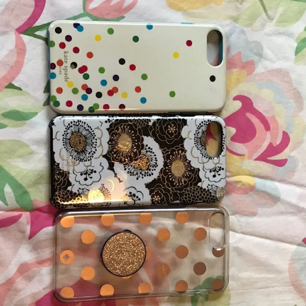 Kate Spade iPhone Cases Lot of 3 iPhone 7 Plus